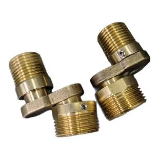 万向全铜淋浴龙头曲角偏心角度可调变径弯脚角度调节接混水阀弯角