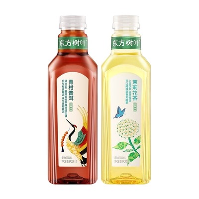 农夫山泉东方树叶900ml*2/4瓶