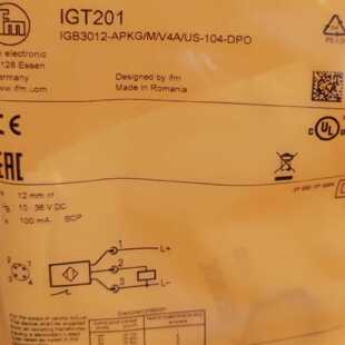 议价IFM IGT200 IGT201 IGT203 IGT204  全新原装正品易福门