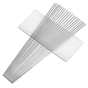 烧烤签子不锈钢圆签烧烤铁签子烤肉工具烤串配件烧烤针穿串签商用