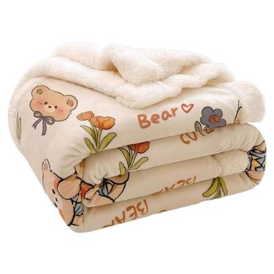 羊羔绒牛奶绒毛毯|千人回购