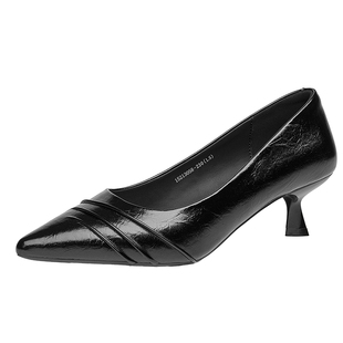 戈美其女鞋2025新款秋季法式玛丽珍时尚高跟鞋细跟单鞋女职业鞋子