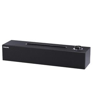 飞利浦SPA3808木质音箱电脑音响台式笔记本桌面蓝牙家用手机支架