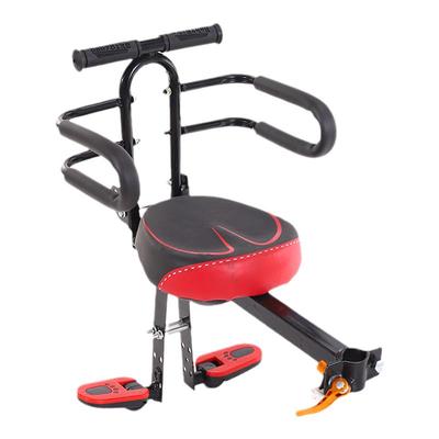 自行车儿童前置座椅折叠快拆启冠