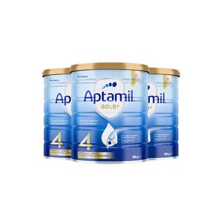 澳洲爱他美3段金装奶粉原装进口婴儿宝宝牛奶粉三段可购4段*3罐装