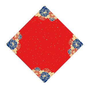 善琏湖笔2026马年新款福字红纸斗方对联专用纸春联纸宣纸过年福字纸写福字的红纸空白手写红色加厚对联纸自写