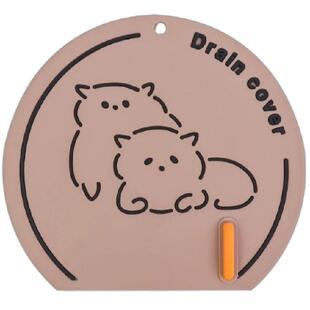 地漏防臭器硅胶垫下水道密封防臭硅胶盖地漏封闭盖卫生间厕所神器