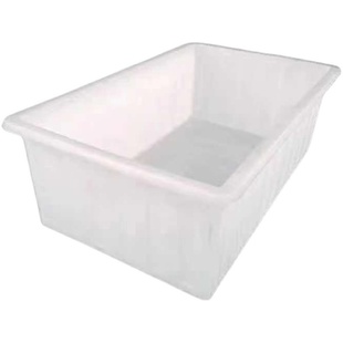 大号加厚牛筋塑料水箱长方形储水桶水产养殖方桶养鱼卖鱼牛筋浅盆