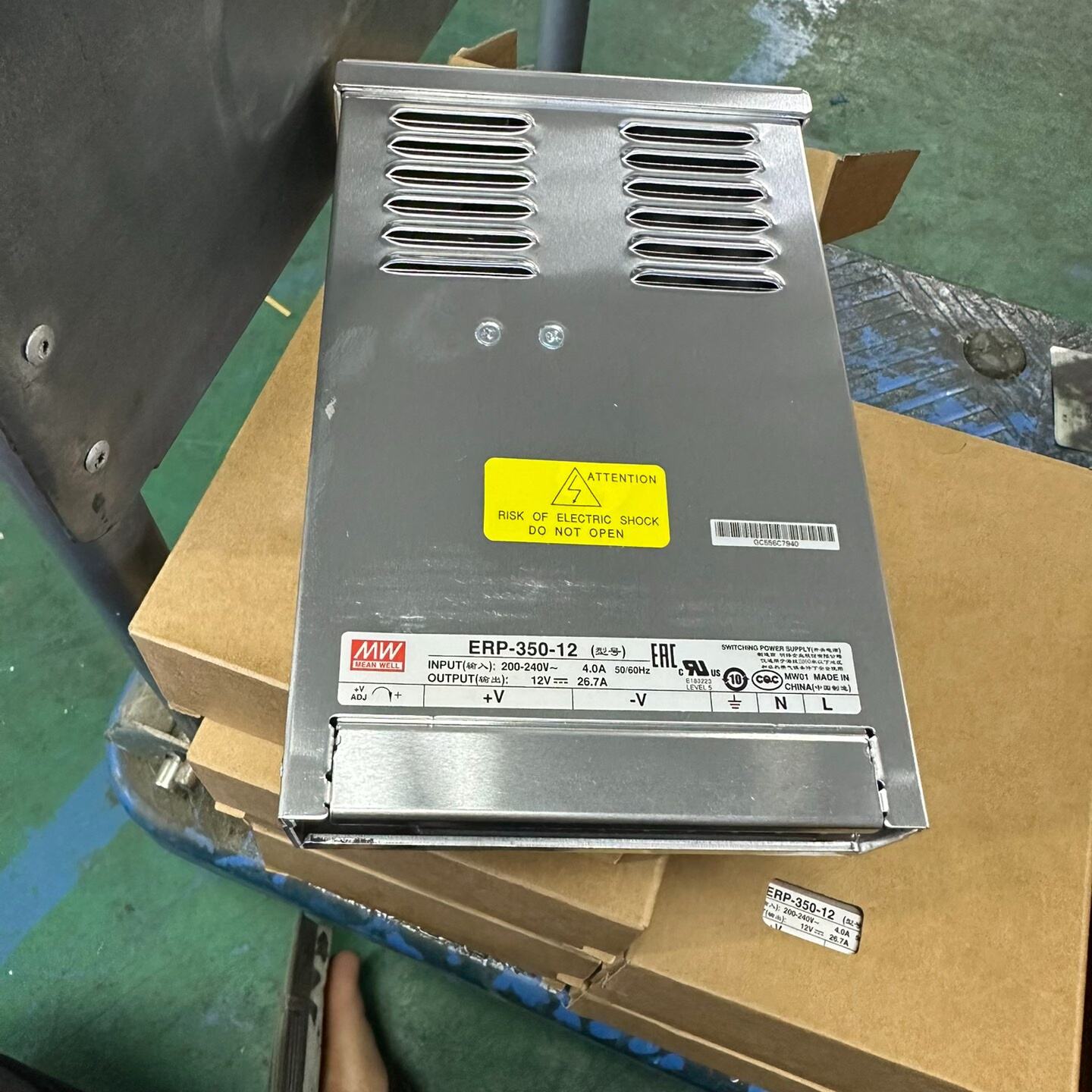 溢价-明纬ERP-350-12开关电源 台湾图片
