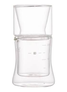 帝国手冲咖啡过滤器双层柱子滤杯