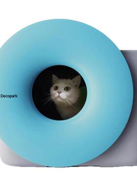 Decopark甜甜圈黑洞猫砂盆