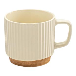 YE HOME 杯子高颜值马克杯浮雕陶瓷水杯办公室茶杯咖啡杯叠叠杯