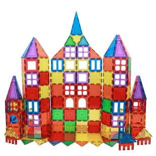 思创彩窗磁力片积木儿童益智磁性拼装男女孩认知玩具兼容Giromag