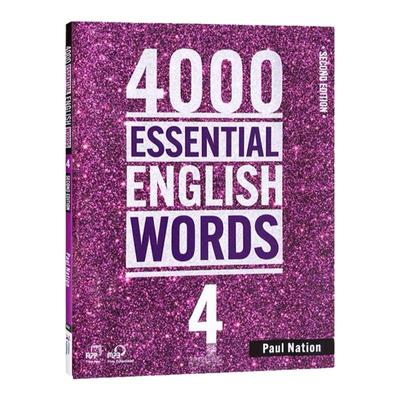 进口原版 2019新版 4000 Essential English Words 4级别 常见词英语单词词典 正版小学英语单词教辅书 适用英语单词词典