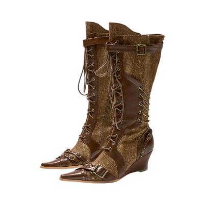 【哈尼克孜同款】设计师原创女靴