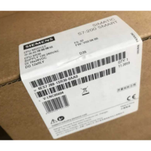 议价6ES72881SR300AA1西门子PLC模块200SMART CPU 6ES7288-1SR30-