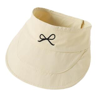 宝宝帽子夏季婴儿外出凉帽男宝女宝遮阳空顶帽儿童百搭防晒帽潮