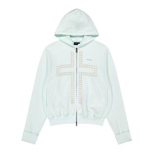 AAKAM韩国男女春夏新品时尚百搭休闲简约日常连帽拉链外套MUSINSA