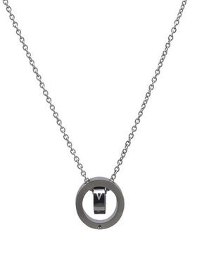 love新品钛钢小众设计潮流项链