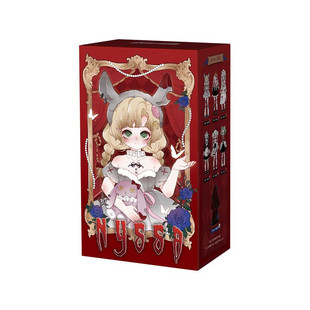 KKV正品玩乐寻潮NYSSA妮撒怪诞梦魇系列可动bjd人偶盲盒手办礼物