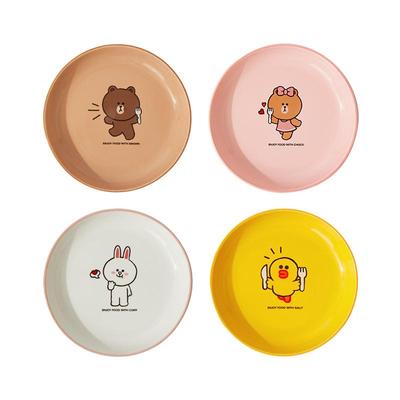 LINE正版联名碗碟套装菜盘组合