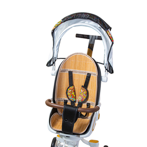 遛娃神器推车凉席坐垫普洛可丸丫凤凰bebebus婴儿溜娃车竹席通用