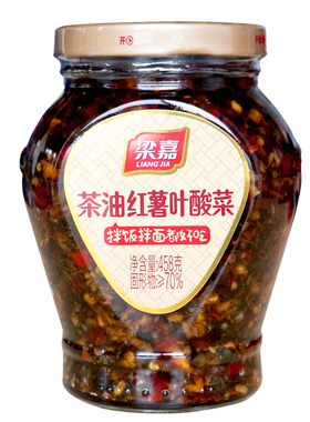 梁嘉红薯叶湖南特产香辣下饭菜