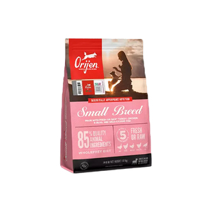 美版Orijen渴望狗粮小型犬无谷小颗粒鸡肉鱼肉幼犬营养犬粮进口粮