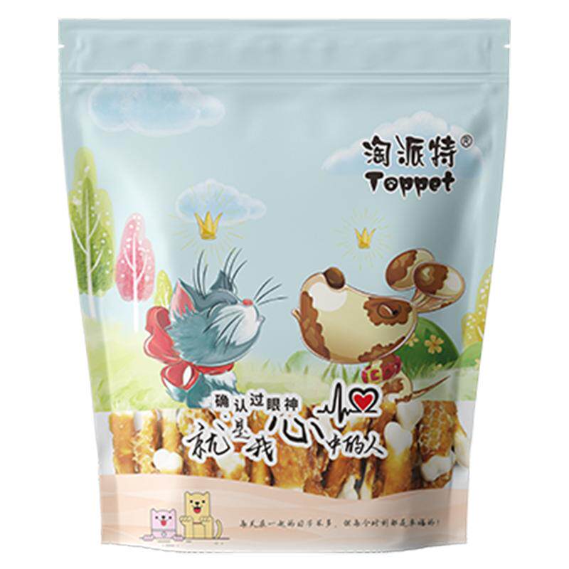 淘派特鸡肉缠钙骨磨牙洁齿