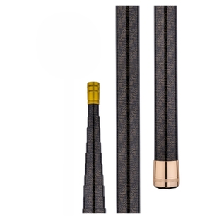 矶钓抄网杆高碳素海钓5/6/7/8/10米伸缩杆捞鱼裸杆超轻硬矶抄网竿