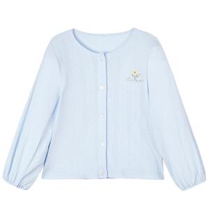 笛莎童装女童轻薄开衫夏季新款大儿童外套女孩宝宝空调衫迪莎官方