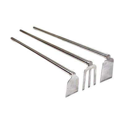 2021农具长柄不锈钢锄头加厚