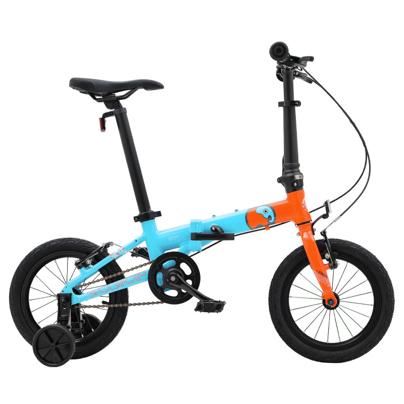 书比童车折叠自行车辅助轮
