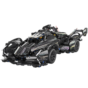 2026新款镭射V12兰博基尼积木跑车地狱级难度解压玩具男适用乐高