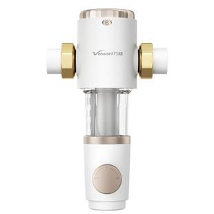 万和前置过滤器家用反冲洗全铜防爆滤水机全屋自来水中央净水器