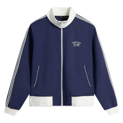 李宁运动风衣男女2025秋季新款宽松短款梭织连帽外套AFDVA41