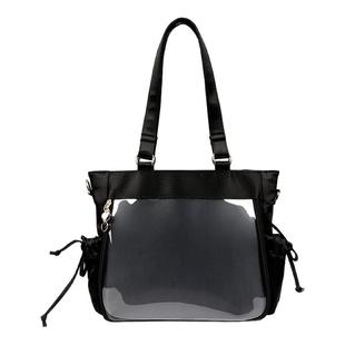 Seraphim原创缎面【抽绳痛】 大容量日常通勤丝带托特定制痛包