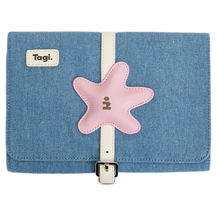 Tagi.《塔皮星》便携大容量旅行收纳多功能皮质首饰包
