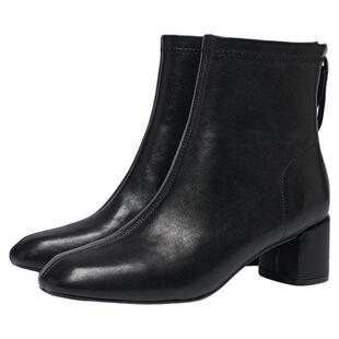 星期六女靴2025冬季新款厚底英伦风时尚短靴切尔西靴SSD4118569