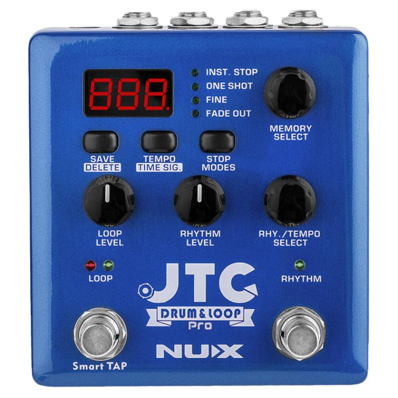 NUX纽克斯JTC PRO单块效果器木吉他贝斯伴奏乐句录音循环LOOP鼓机