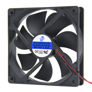 24V直流轴流风机变频器功放音响散热风扇 40 50 60 70 80 90 120