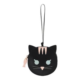 【早春新品】FURLA芙拉ALLEGRA牛皮小号女士零钱包可爱小猫造型