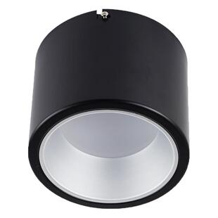 雷士照明LED明装筒灯白色黑色免开孔 NLED9184M 9185M 9186M 12W