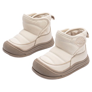 m1m2西班牙童鞋女童靴子冬新款儿童雪地靴软底加厚保暖男童大棉鞋