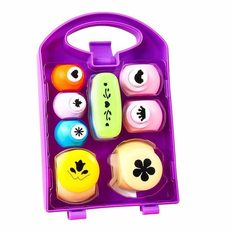 压花器儿童手工套装花边剪刀新款diy材料制作工具打花器剪纸神器