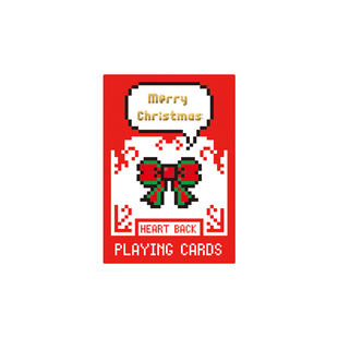 培根扑克牌 BPCC  心之容器V3 圣诞版花切标记牌纸牌魔术