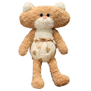 猫咪玩偶生日礼物女生送女孩子闺蜜白狗毛绒公仔实用棕熊娃娃女友