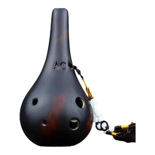 洪啸陶笛6孔AC调ac 六孔中音C调专用 教学初学小学生开学入门爆款