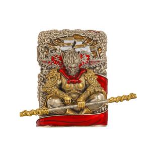 zippo打火机正品重甲黑悟空斗战胜佛原装芝宝防风煤油火机礼物男