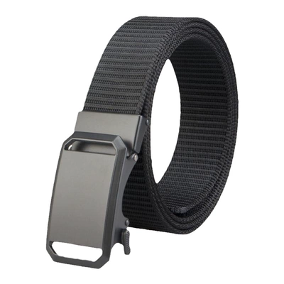 2024新款男士尼龙皮带无孔自动扣